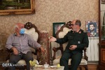 دیدار مدیرکل حفظ آثار دفاع‌مقدس آذربایجان‌شرقی با خانواده شهید «مجید جباری»