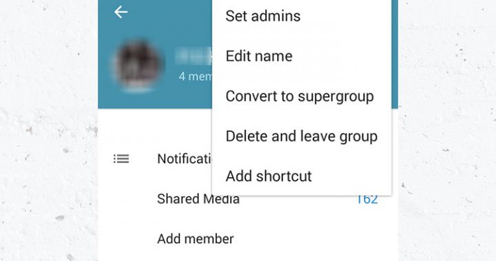 چگونه در تلگرام سوپرگروه بسازیم