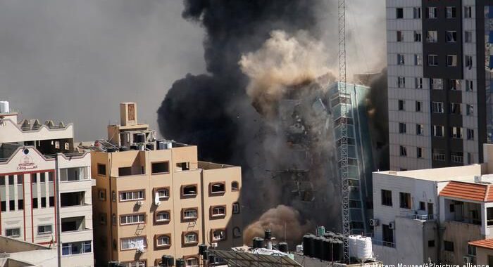 دفاتر ۳۳ مؤسسه رسانه‌ای در غزه هدف حملات رژیم صهیونیستی قرار گرفت