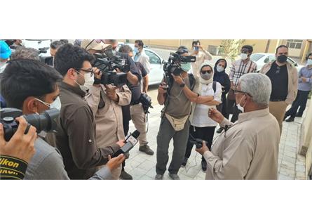 خبرنگاران رسانه‌های خارجی از کمپ پناهجویان افغانستانی در زاهدان بازدید کردند