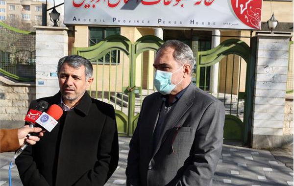 بازدید نماینده مردم اردبیل، نیر، نمین و سرعین در مجلس از خانه مطبوعات استان اردبیل