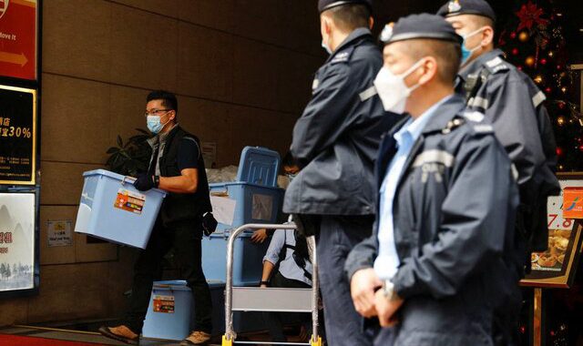 حمایت چین از بازداشت اصحاب رسانه در هنگ کنگ