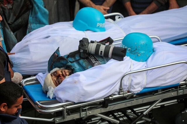 روزنامه‌نگاران شهید در غزه به ۲۲ نفر رسیدند