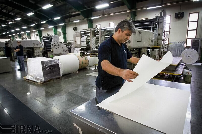 روند رو به رشد تولید کاغذ ایرانی