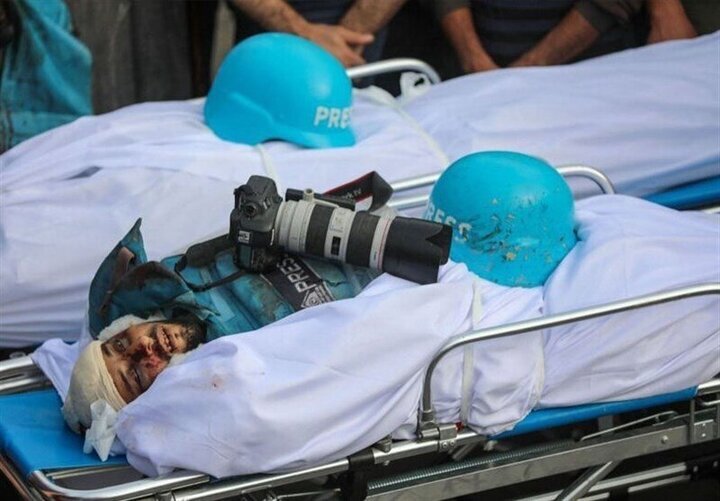 شمار شهدای خبرنگار جنگ غزه به ۶۲ نفر رسید