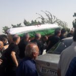 بدرقه پیکر جانباز و عکاس پیشکسوت البرز تا خانه ابدی