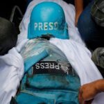 شهادت خبرنگار فلسطینی در خان یونس