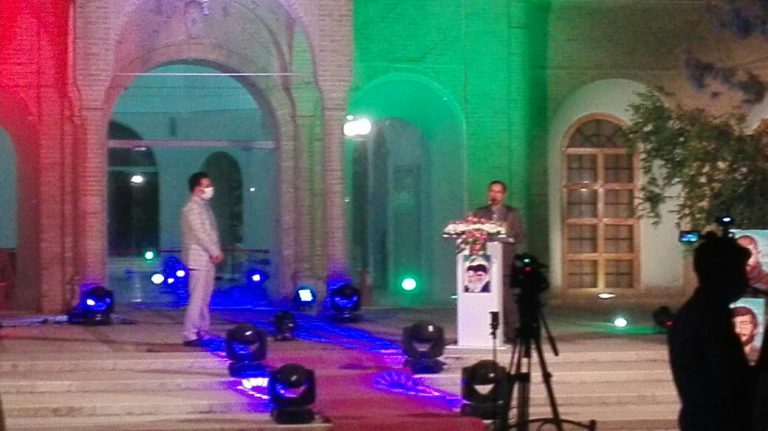 نورافشانی و برگزاری آیین گرامیداشت روز خبرنگار در کرمان