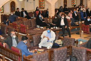 خاطره شیرین خبرنگاران البرز در باغ گردو4