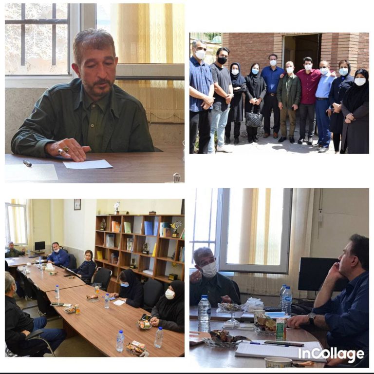 بازدید رئیس شورای اسلامی شهر کرج از خانه مطبوعات و رسانه های استان البرز