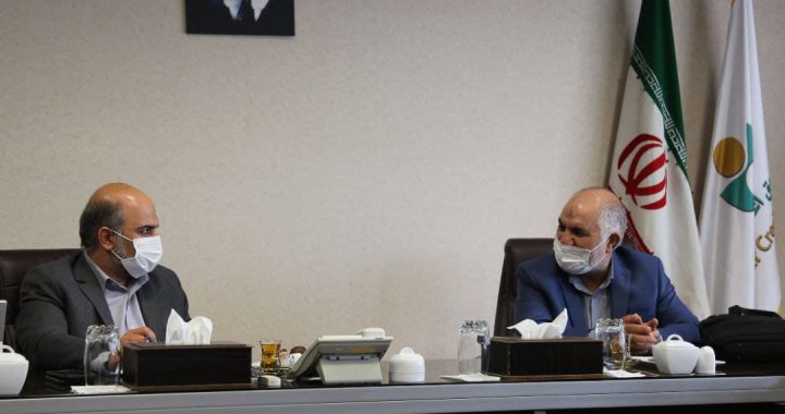 دیدار مدیرعامل صندوق اعتباری هنر با مدیرعامل بانک قرض الحسنه رسالت