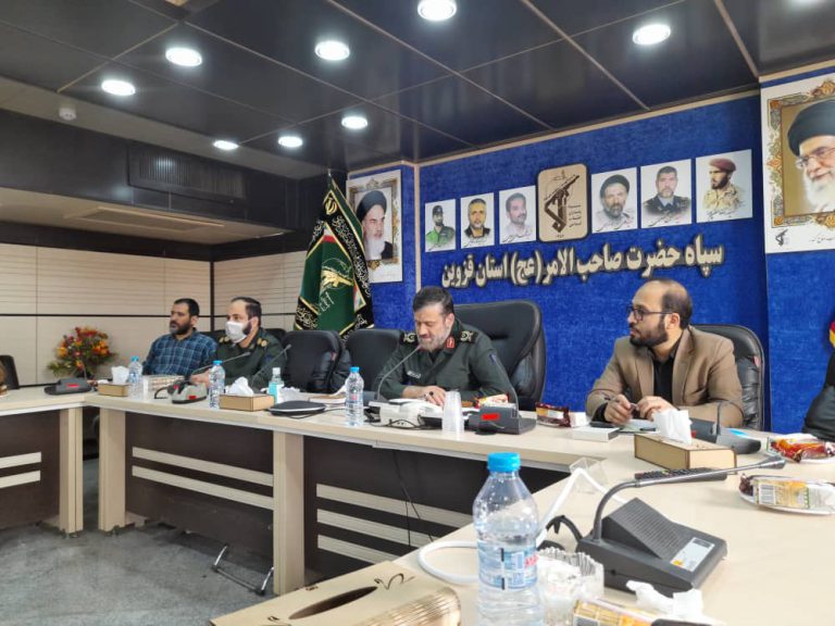فرمانده سپاه صاحب الامر(عج) استان قزوین: یک تیتر خوب هم می‌تواند مانند یک گلوله عمل کند