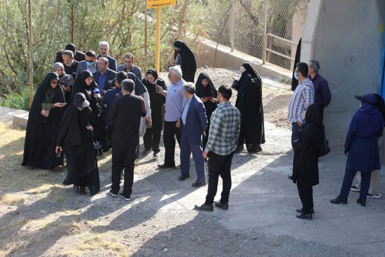 بازدید اصحاب رسانه از پروژه آبرسانی به آبیک از سد طالقان