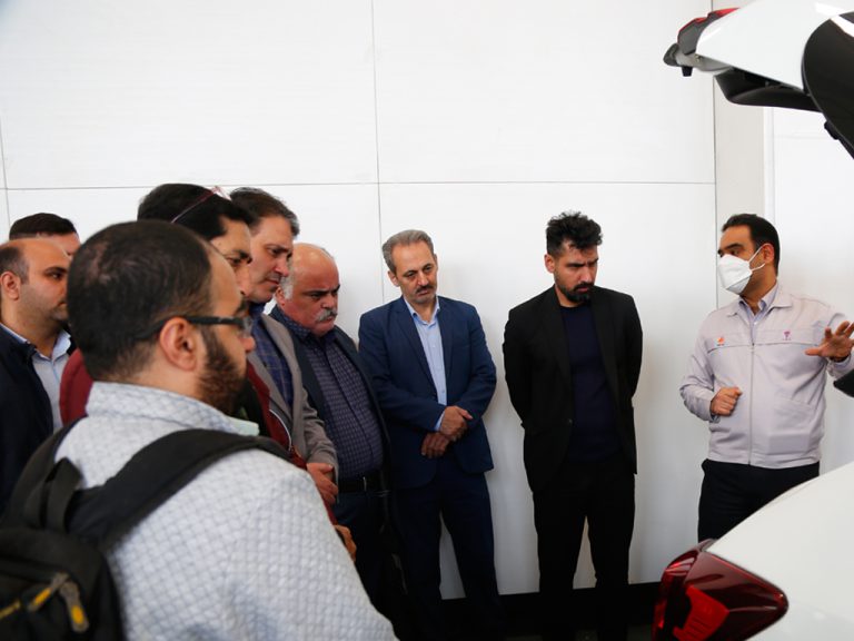 بازدید بسیج رسانه و خبرنگاران استان البرز از سایپا