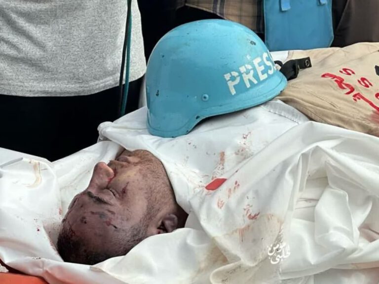 شهادت دوازدهمین خبرنگار در حملات تل‌آویو به غزه