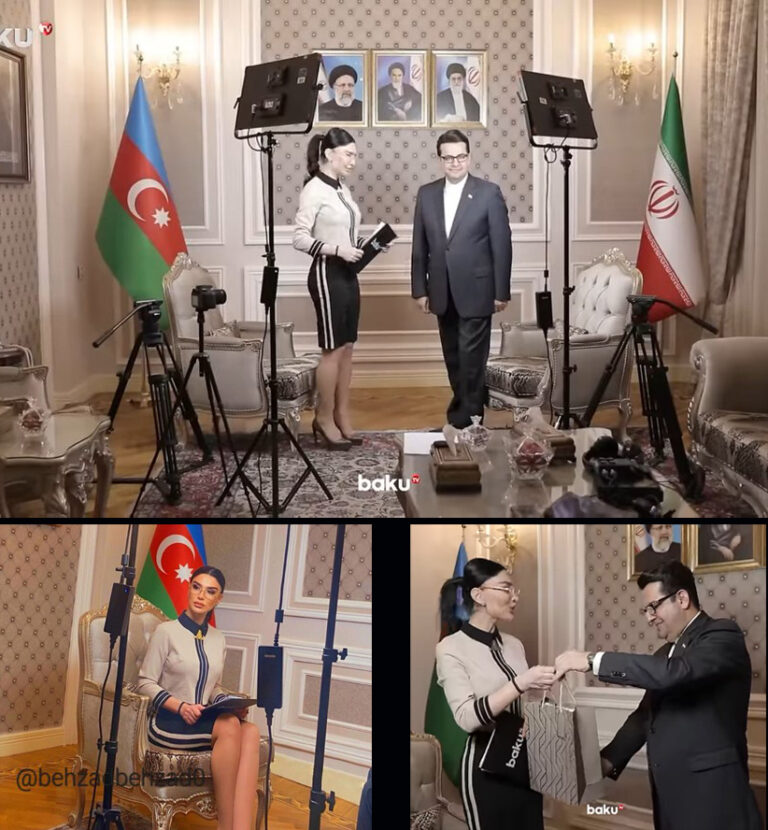 جنجال بر سر حضور خبرنگار بدون حجاب در سفارت ایران