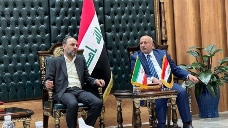 دیدار معاون امور رسانه‌ای وزارت فرهنگ با استاندار کربلا