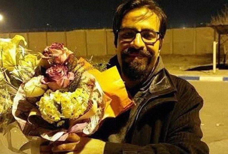 آزادی روح‌الله نخعی، روزنامه‌نگار، از زندان