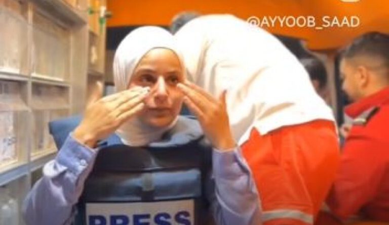 حمله رژیم صهیونیستی به خبرنگار العالم در نابلس