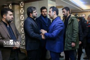 مراسم یادبود فرزند محمدرضا احمدی خبرنگار و مجری تلویزیون