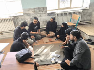 هماهنگی فعالان رسانه‌ای و خبرنگاران دانشکده فارس جهت پوشش خبری مراسم بدرقه آقای شهید در مشهدمقدس
