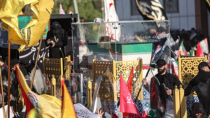 وداع میلیونی در کانون توجه ۴۳۰۰ خبرنگار در عراق