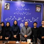 آمادگی خبرنگاران نوجوان منطقه ۱۰ تهران برای پوشش رسانه‌ای مراسم تشییع رهبر شهید انقلاب