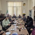 دبیر کمیسیون فرهنگی شورای اسلامی شهر کرج به دیدار اصحاب رسانه رفت
