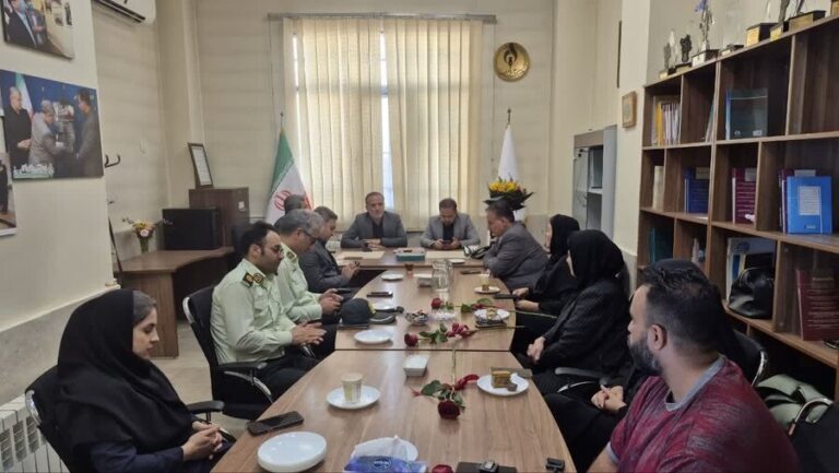 دبیر کمیسیون فرهنگی شورای اسلامی شهر کرج به دیدار اصحاب رسانه رفت